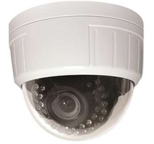 SPECO Intense IR Dome Camera, DC Auto Iris VF Lens 9mm-22mm,White Version