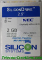 NEC REPLACEMENT SSD FD FOR THE ELITE MAIL VMS (4)-U10 / U20 - 2GB/180 Hr  Part# 750543  NEW