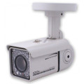 SPECO HEAT IR Series Motorized Lens Square Bullet Camera 10X Optical AI Lens, 520/580 Line, Weatherproof