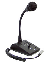 SPECO MHL5S Gooseneck Adjustable Desktop Microphone, Part No# MHL5S