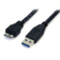 3' Usb 3.0 A To Micro B Black  Part# USB3SAUB3BK