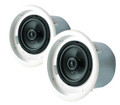 SPECO SP6NXCTUL 6.5" UL Listed Metal Backcan Speakers w/ 70V Transformer, Bracket Included, Pair, Part No# SP6NXCTUL