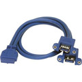 2 Port Usb 3.0 Cable  Part# USB3SPNLAFHD