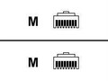 Belkin Components Patch Cable - Rj-45 (m) - Rj-45 (m) - 6 Ft - Utp - ( Cat 5e ) - Black  Part# A3L791-06-BLK
