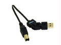 6ft Flex USB 2.0 A/B Cable Black  Part# 30513