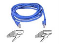 Belkin Components Patch Cable - Rj-45 (m) - Rj-45 (m) - 25 Ft - ( Cat 5e ) - Blue  Part# A3L791-25-BLU-S