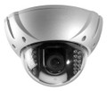 SPECO VL650IRVFS Vandal/Weatherproof Color Dome Camera w/ 2.8-12mm VF Lens,Silver Housing, Part No# VL650IRVFS