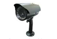 SPECO Weatherproof Color IR Camera Dual Voltage  No Power Supply Metal Case