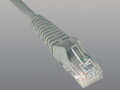 1ft Cat6 Gigabit Gray Snagless Patch  Part# N201-001-GY