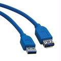 TRIPP LITE USB 3.0 SUPER SPEED 5GBPS A MALE - A FEMALE EXT CABLE 10FT  Part# U324-010