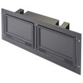 SPECO VM8RM2LCD Dual 8.4" LCD Monitors in a 19' Rack Mount, Adjustable Monitor Tilt, Part No# VM8RM2LCD