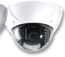 SPECO Wide Dynamic Range Dome Camera Tamperproof & Weatherproof VF Lens  IR LEDs  White