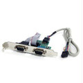 Startech.com Add Two Rs232 Serial Ports To Any System With An Available Usb Motherboard Heade  Part# ICUSB232INT2