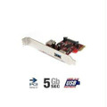 Startech.com Add One Internal And One External Superspeed Usb 3.0 To Your Pc - Pci Express Us  Part# PEXUSB3S11
