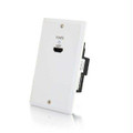 C2g Trulink Single Gang Hdmi Over Cat5 Wall Plate Transmitter- White  Part# 29224