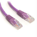 Startech.com 6ft Purple Molded Cat5e Utp Patch Cable  Part# M45PATCH6PL