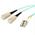 Startech.com 1m 10 Gb Aqua Mm Fiber Patch Cable Lc/sc  Part# A50FBLCSC1