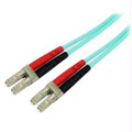 STARTECH.COM 2M 10 GB AQUA MULTIMODE 50/125 DUPLEX LSZH FIBER PATCH CABLE LC - LC  Part# A50FBLCLC2