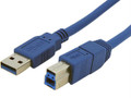 Startech.com 10ft Superspeed Usb 3.0 Cable A To B M/m  Part# USB3SAB10
