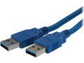 Startech.com 6 Ft Superspeed Usb 3.0 Cable A To A  Part# USB3SAA6