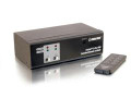 C2g Trulink(r) 2-port Uxga Monitor Switcher/extender With 3.5mm Audio Part# 2058069