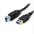 Startech.com 6 Ft Black Superspeed Usb 3.0 Cable A To B - M/m Part# 2738768