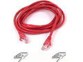 CAT6 patch cable RJ45M/RJ45M 20ft red Part# 1142772