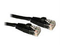 25 ft CAT5e Snagless Patch Cable Black Part# 1612756