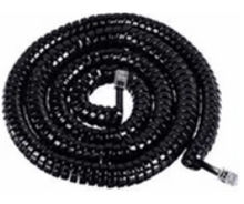 NEC Electra Elite Replacement 25 Ft. Handset Cord Black (Part# 770512_25 ) NEW