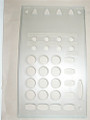 NEC Plastic Card Kit for DTP-8D / DTU-8D (Stock # 770621) NEW Set of 10