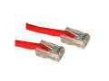 25ft CAT5e Crossover Patch Cable Red Part# 1773859