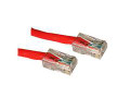 10ft CAT5e Crossover Patch Cable Red Part# 1773853