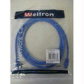 Weltron 7ft Blue Snagless Cat6 Utp Patch Cable Part# 3163118