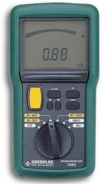 GREENLEE Digital/Analog Multimeter, includes Certificate of Calibration  ~Stock# 5882-C NEW