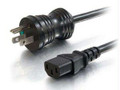 C2g Power Cord - Power Nema 5-15-p - Male - Power Iec 320 En 60320 C13 - Female - 8 Part# 3235185