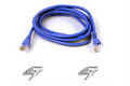 CAT6 patch cable RJ45M/RJ45M 3ft blue Part# 989624