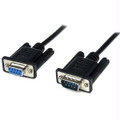 Startech.com Connect Your Serial Devices, And Transfer Your Files - 1m Db9 Null Modem Cable - Part# SCNM9FM1MBK