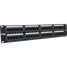 INTELLINET IPP-19C648-2U, 48 port, UTP, Cat6 Patch Panel Part# 560283