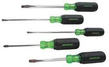 Greenlee SCREWDRIVER SET,5 PC (POP) ~ Part# 0153-01C