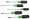 Greenlee SCREWDRIVER SET,5 PC (POP) ~ Part# 0153-01C
