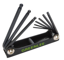 Greenlee WRENCH,HEX-KEY BALL-END 9 PC ~ Part# 0254-12