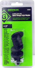 Greenlee ADAPTER, LARGE-3 PK ~ Part# 02804