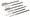 Greenlee BIT SET,SPADE (33AR-6) (POP) ~ Part# 33AR-6