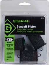GREENLEE PISTON CONDUIT 1-1/4" All, Green ~Part# 611-3 ~ NEW