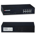 Intellinet IPS-08F-140W, 8-Port Fast Ethernet PoE+ Switch, Part# 560764