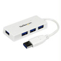 Startech.com Add Four External Usb 3.0 Ports To Your Notebook Or Ultrabook With A Slim, Porta Part# ST4300MINU3W
