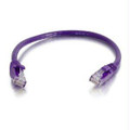 C2g 2ft Cat6 Snagless Unshielded (utp) Network Patch Cable - Purple Part# 04025