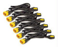 Schneider Electric It Corporat Power Cord Kit (6 Ea), Locking, C13 To C14, 0.6m, North America Part# AP8702S-NA