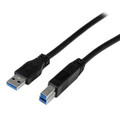 2m Usb 3.0 A To B Cable Part# USB3CAB2M