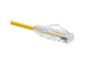 Unirise Usa, Llc Unirise Clearfit Cat6 Patch Cable, Yellow, Snagless, 6ft Part# 10127